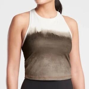 Athleta Crop Tank Size XL Racerback Athletic Women’s Workout Sleeveless Top